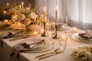 7 Refined Tablescape Ideas with Handmade Glass