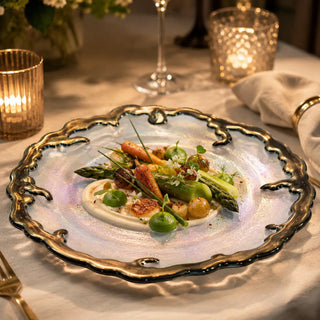 Obsidian Veil - Dinner Plate