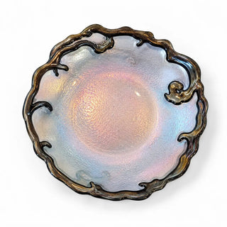 Obsidian Veil salad plate top view